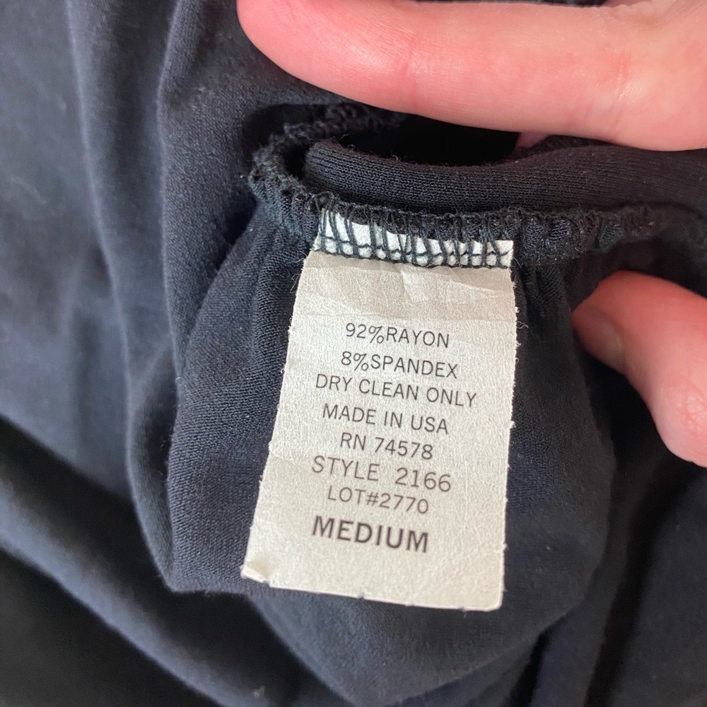 Cache Top Black Rouched - Picture 8 of 9